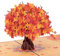 Paper Love Pop Up Karte, Herbstbaum, handgefertigte 3D-Popup-Grußkarten für Herbst, Erntedankfest, Halloween, Thinking of You, Dankeschön, Winter, einfach so, alle Anlässe | 12.7 x 17.8 cm