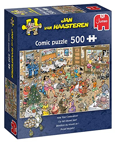 Jan Van Haasteren, Prosit Neujahr, Puzzle 500 Teile Erwachsene