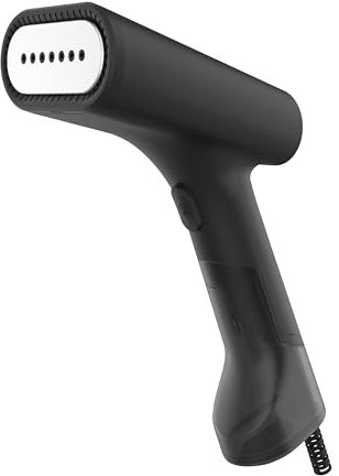 STEAMONE - Steamer Defroisseur Vapeur de voyage 1800W 28g/min - Fer à Repasser Portatif Autonomie 4min (120ml) - Élimine 99,99% d'Impuretés - Prêt en 35s - Cable 1,9m - EUDTC120B-A