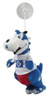 Hamburger SV HSV Plüschdino Hermann 15cm mit Sauger