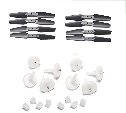 KEYESMINER Zubehör für Drohnen for K3 E99&K3 Pro Rc Drone WiFi FPV Quadrotor Ersatzteile Motoren Motorbasis Gears Arm Kit for K3 E99&K3 Pro Rc Drone austauschbar (Color : E)