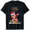 Santa Claus Dabbing Snow Dab Xmas Lustiges Weihnachtsmann T-Shirt