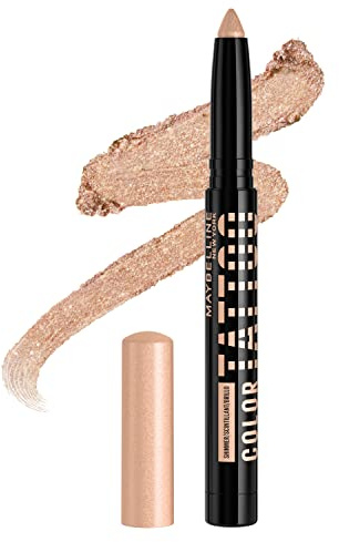 MAYBELLINE Color Tattoo Longwear Multi-Use Eye Shadow Stix, Eye Makeup, I am Courageous (Light Bronze Shimmer)