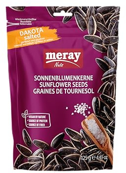 MERAY Sonnenblumenkerne geröstet & gesalzen - 125g