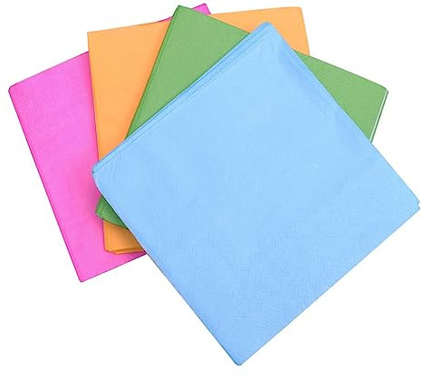 Mobestech 80stücke Einfarbige Papierservietten Quadratisch Papiertaschentücher Für Party Hochzeit Geburtstag Nachmittagstee