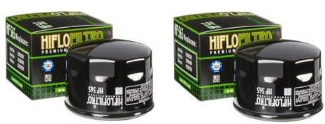 DB PARTS 2 Stück Ölfilter passend für Aprilia 750 SMV Dorsoduro Abs (SM000/SMA/SMC) 2009 2010 2011 2012 2013