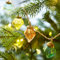 Pendent Coloured Recycled Glass Bauble Garland - Fair Trade Holiday Décor - Handmade Xmas Hanging Glass Ornaments - Christmas Tree Decoration