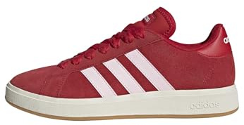 adidas Damen Grand Court Base 00S Shoes, Better Scarlet/Clear Pink/Off White, 41 1/3 EU