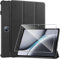 Cover per Oneplus Pad 2 12.1 2024 custodie +1 Pezzi Vetro Temperato,Gomma Protezione Protettivo,Ultra Sottile Antiurto Anti-Graffio TPU Flessibile Case -Nero