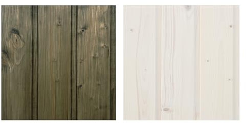 Set impermeabile per dipingere case in legno, per uso interno ed esterno della casa, 5 litri bianco + 5 litri di muschio + set di pennelli regalo