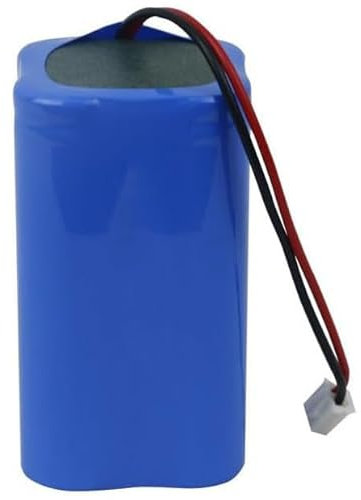 HELINAZI Batterie Lithium-ION 18650, 3.7V, 4P, Rechargeable, Batterie de Remplacement avec Prise XH2.54,7200mAh