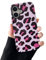 DEFBSC Case for iPhone 16, Cute Pink Leopard Print Aesthetic Trendy Pattern for Women Girls Slim Durable Bumper Shockproof Hybrid Hard Back Phone Cover, Cheetah/Glossy