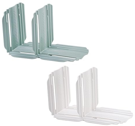 Operitacx 4pcs Refrigerator Divider Partition Board Storage Fridge Crisper Drawer Organizer Kitchen Storage Partition Plate Fridge Organizer