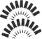 WRITWAA 20pcs Nail Polish Brush Replacement for Nail Polish Bottles Brush Soft Bristles Easy Application
