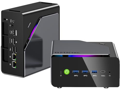 GMKtec K15 AI Mini PC Oculink with Intel Core Ultra 5 125U Processor, 32GB DDR5 RAM 1TB SSD, Desktop Computer AI Boost, 3X M.2 2280 Storage Expansion, Dual NIC 2.5GbE, HDMI 2.1, USB4