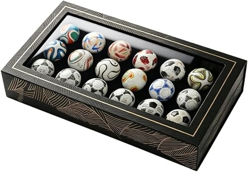 Handcrafted Mini Soccer Ball Collection 1970–2026, Collectible World Cup Replica Figurines, Desk Display Sports Memorabilia Gift For Soccer Fans, Fifa History Set A