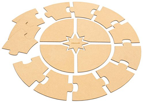 Betzold - Montessori-Lernmaterial Jahreskreis Holz Selbstgestalten Ø 70 cm Kinder