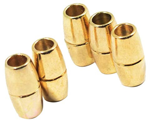Sharplace 5er Set Magnetverschlüsse Schmuck Kettenverschluss Magnet Verschluss, Gold