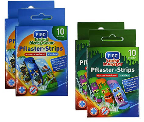 Kinderpflaster Mix Set Monster & Kleine Abenteurer