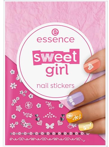 essence cosmetics sweet girl nail stickers