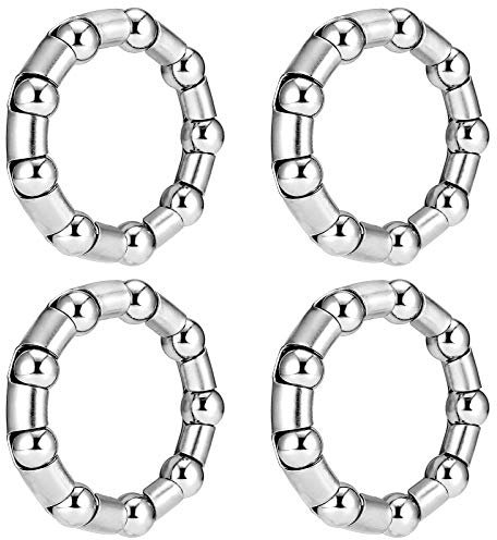 Jaceyon Fahrrad-Kugellager Fahrrad-Kugellager, 5/16 Zoll x 9-Balls-Bike-Kurbel â€“ 4 Stück -Mountainbike-Parts -Zubehör für MTB Fahrrad Kurbel-Tretlager
