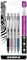 Zebra Pen M-301 Stainless Steel Mechanical Pencil, Premium Metal Barrel in Assorted Colors, Medium Point, 0.7mm, 4-Pack