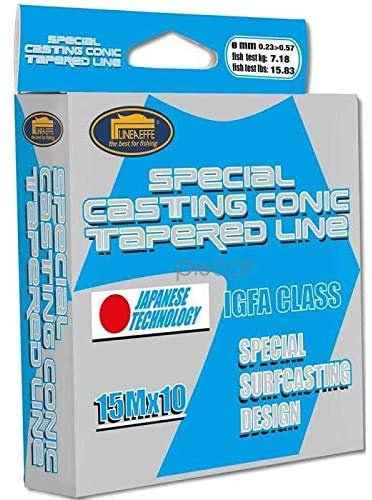 Shock Leader Filo Pesca Surfcasting Filo Conico Finale Para Colpi 0,20-0,57