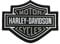 Harley-Davidson Aufnäher 5.6″ Bar & Shield B&W Patch