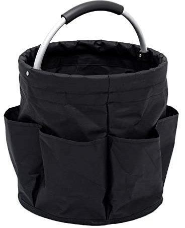 Rosixehird Panier en Tissu Oxford - Sacs étanches pour Jardinage - Paniers Ronds Rangement pour Ranger Jardinage, Outils électriques Autres Outils d'entretien