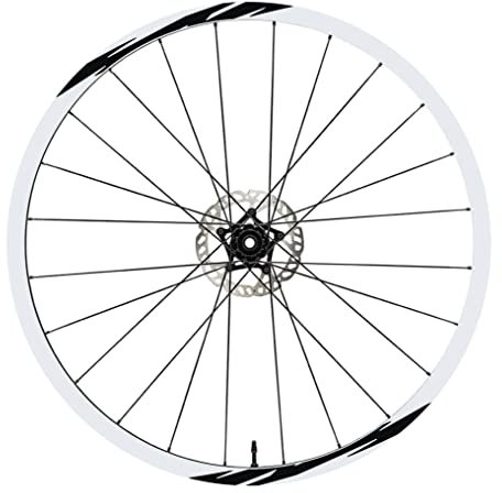 DualColorStampe Aufkleber kompatibel mit Scott Felgen 26 Zoll – 27,5 Zoll – 28 – 29 Zoll – MTB-Bike Stickers – B0020 (27,5 Zoll, Schwarz 70)