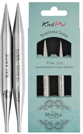 KnitPro The Mindful Collection Interchangeable Circular Needles 4 (10cm) | 10.00mm