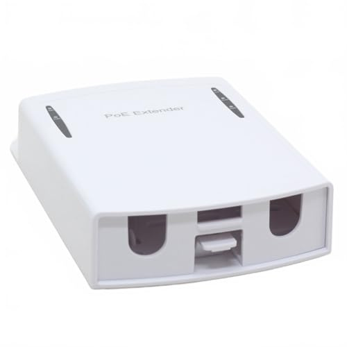 DSLRKIT 1 bis 2 Port PoE Extender Cascade Repeater Outdoor Rainproof 3-Port PoE Switch