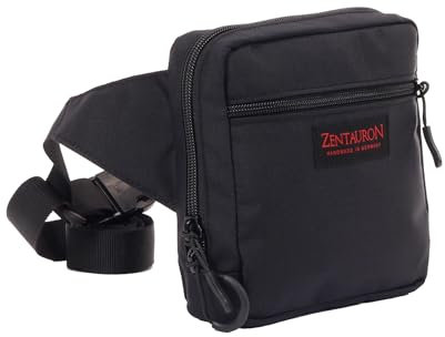 Zentauron Hüfttasche Subcompact Diskrete und Sichere verdeckte Trageweise für Ihre Subcompact Pistole – Bauchtasche mit Zwei Fächer Schneller Zugriff und Komfort