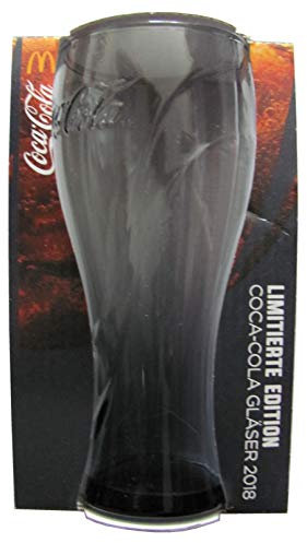 Coca C o l a & Mc Donald´s - Edition 2018 - Schwarz - Glas 0,3 l.