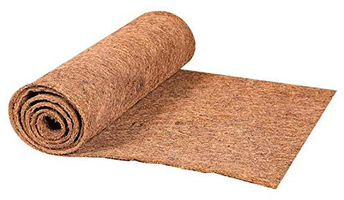MOTUZP Bulk Roll Mat Teppich Blumenkorb B Blumentopf Garten Werkzeug 0,5 x 1 m Wand Natürliche Kokospalme
