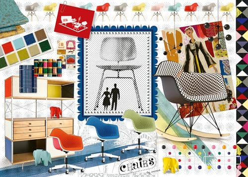 Ravensburger Puzzle 12000400 - Eames Design Spektrum - 1000 Teile Eames Puzzle für Erwachsene und Kinder ab 14 Jahren