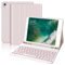 Tastiera iPad 6 Generazione, Custodia con Tastiera per iPad 9.7, Cover Tastiera Bluetooth Italiano Retroilluminazione Magnetica Tastiera iPad 5, iPad pro 9.7, iPad Air 2, iPad Air 1, Rosa Chiaro