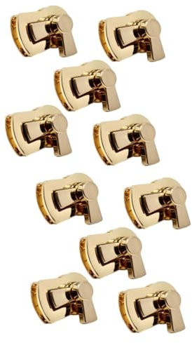Operitacx 10pcs Suitcase Locks Box Catches Latches for Luggage Padlocks Travel Locks