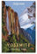 Jdjdu Yosemite National Park Vintage Reiseposter Geschenk Wanddekoration Gemälde Poster Leinwand Kunst Poster