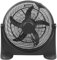 bion electrics Ventilatore industriale, 5 pale Ø 50 cm, 80 w, nero