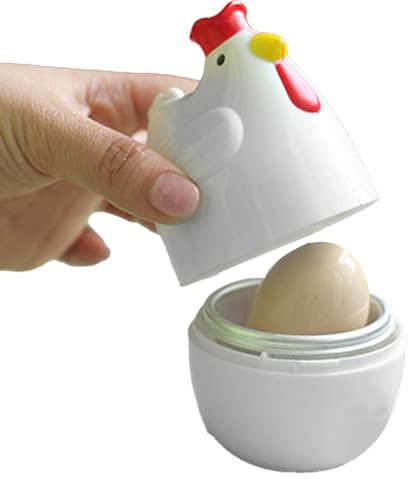 Eierkocher Mikrowelle, Microwave Egg Boiler, Mikrowelle Eierkoche, Eierpochier Für Mikrowelle, Mikrowellenherd Kreatives Kochzubehör, Kapazität Für Ein Einzelnes Ei, Küchenhelfer Für Kochliebhaber
