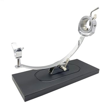 FERRETERIA LEPANTO Jamonero Profesional Giratorio y basculante, Soporte jamonero con Base de Fibra Negra Modelo Serrano (Sin Set de Corte)