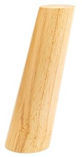 YOUNTHYE 25 cm Schräg Rund Tischbeine Holz, 8 Stück Eiche Möbelfüße Holz, Eiche Roh Ersatz Möbelbeine für Esstische, Schrank,Couchtisch, Sofa, TV-Schrank und andere Möbelbeine