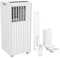 Portable Air Conditioner 8000 BTU - 3 in 1 Cooling, Dehumidifier and Fan with Quiet Operation, Sleep Mode, 24 Hour Timer and Energy Saving for