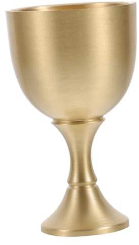 PEPLAYTAL Coppa Antica Per Offerta Spiritosa Elegante Calice Religioso Per Vino Per Cerimonie e Decorazioni Domestiche