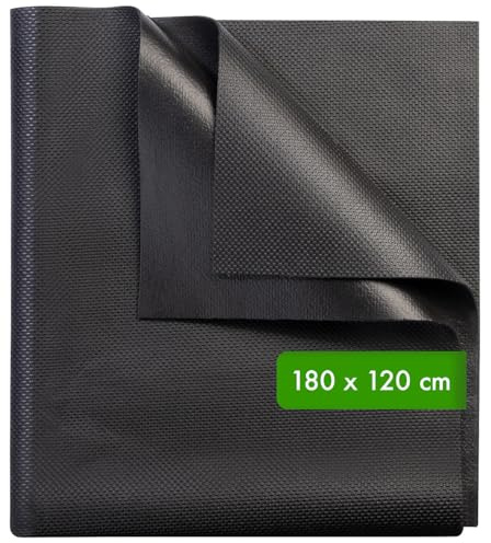 infactory Kofferraummatte: Universale Anti-Rutsch-Schmutzfangmatte, zuschneidbar, 180 x 120 cm (Antirutschmatte Auto-Kofferraum, Kofferraummatte Antirutsch, Schublade)
