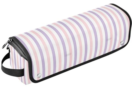 2 in 1 Hair Tools Organizer with Iron Mat Curling Iron Travel Holder Storage Bag for Flat Hot Tools and Haircare Accessories Simple Safaris Travel Bag for Women