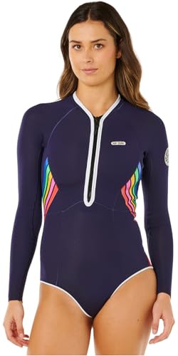 Rip Curl 2026 Frauen G-Bomb 1.5mm Reißverschluss Vorne Frühlingsanzug 13PWSP - Dark Navy