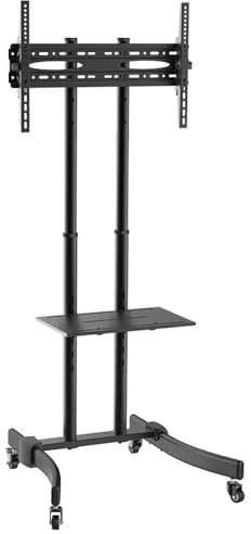 LogiLink BP0026 Panel plano Multimedia cart Negro mueble y soporte para dispositivo multimedia