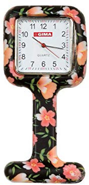 GiMa ns885 Uhr für Krankenschwestern, quadratisch Fantasia Rose
